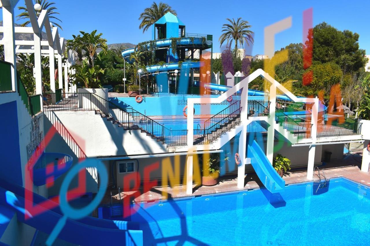 Vive Benal Beach 423, Primera Linea De Playa, Parque Acuatico Benalmádena Exteriér fotografie