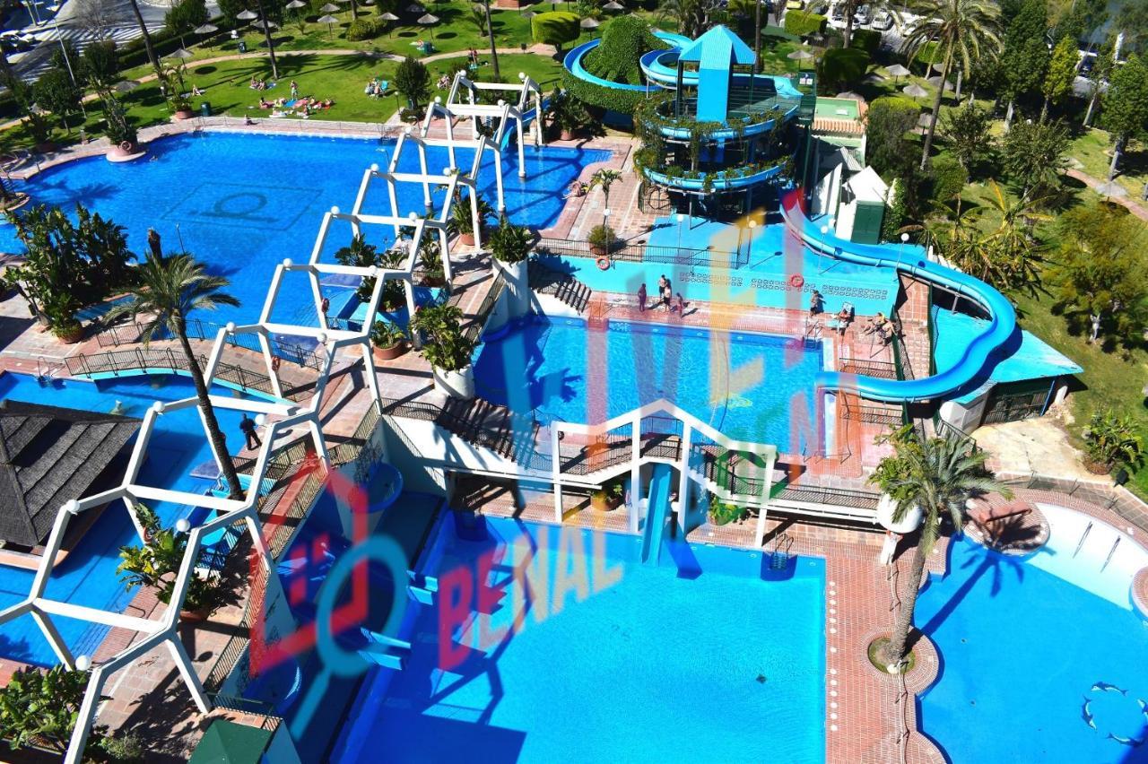 Vive Benal Beach 423, Primera Linea De Playa, Parque Acuatico Benalmádena Exteriér fotografie