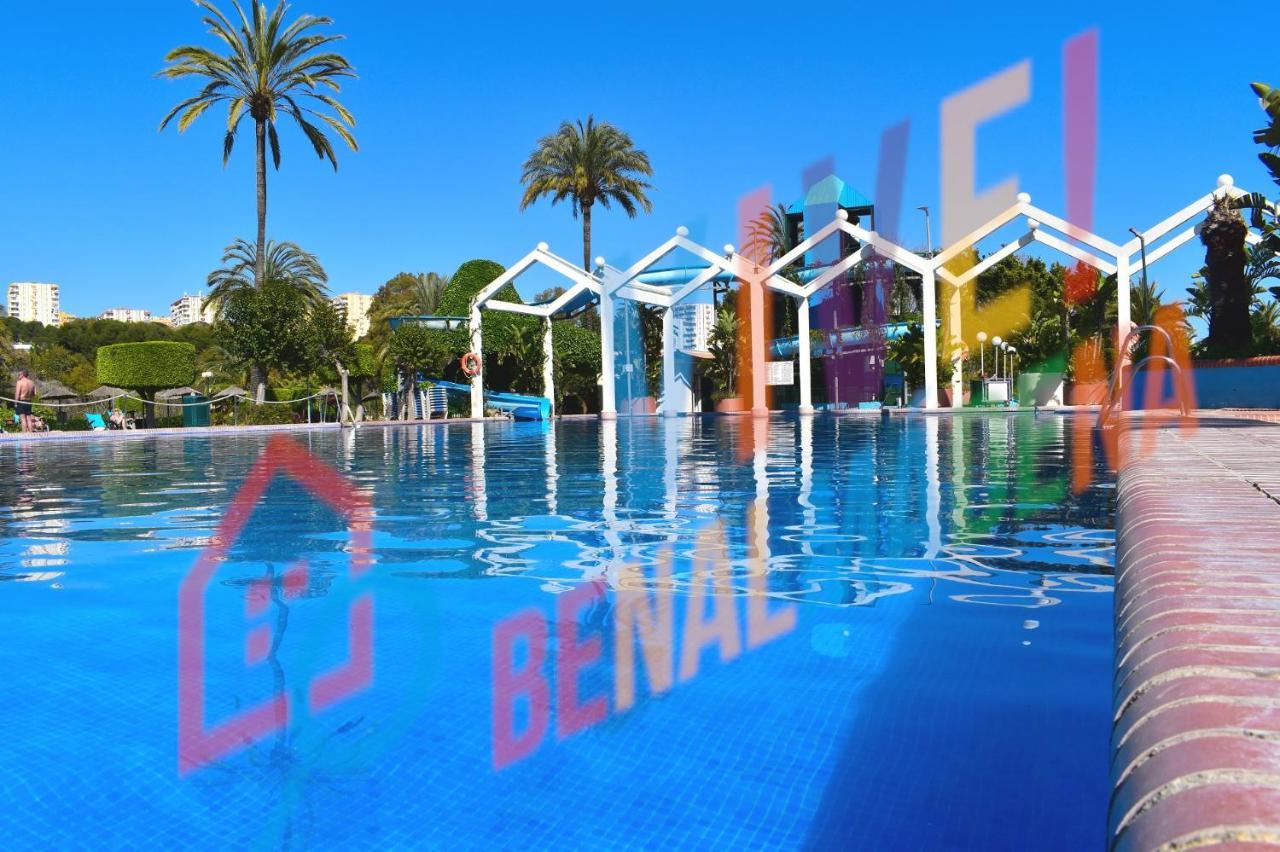 Vive Benal Beach 423, Primera Linea De Playa, Parque Acuatico Benalmádena Exteriér fotografie